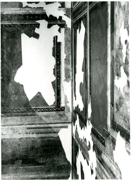 002055 - monumento - Studiolo di Augusto: danni dell'autobomba, 27-28/07/1993. Neg. serie 6x6 nÂ° 19698