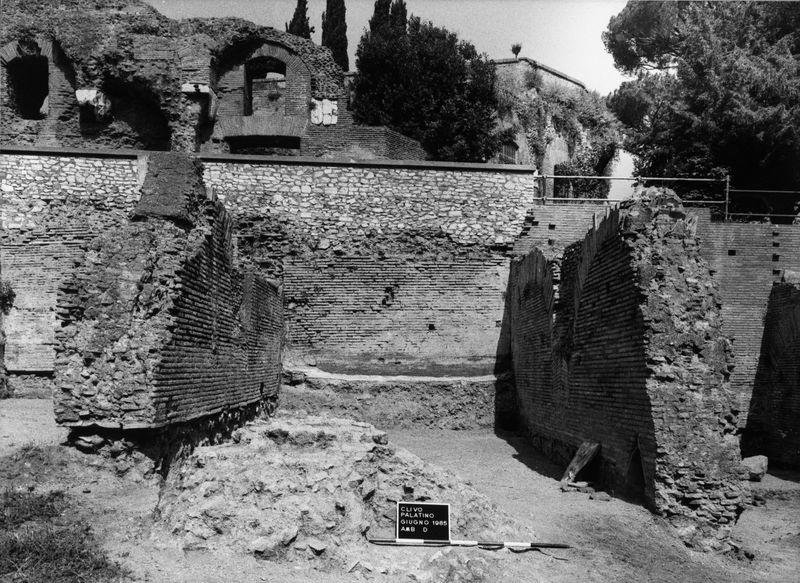 005559 - restauro - Clivio Palatino, ambiente D: lavori 1985