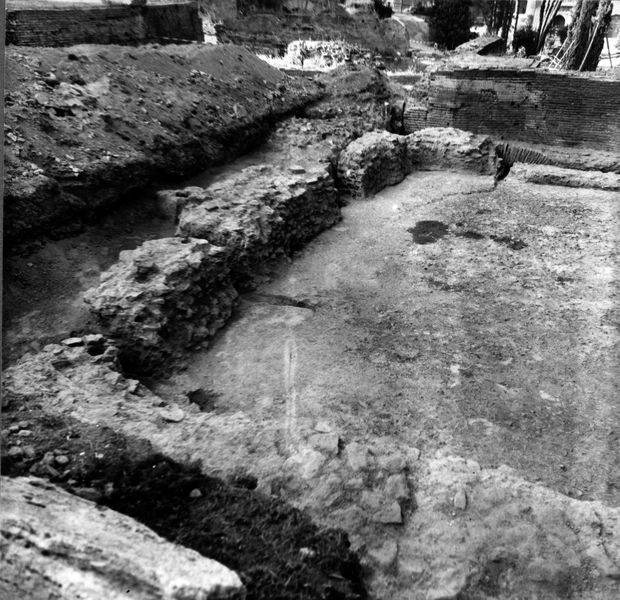 005586 - restauro - Clivio Palatino, Arco di Domiziano: lavori del 1984