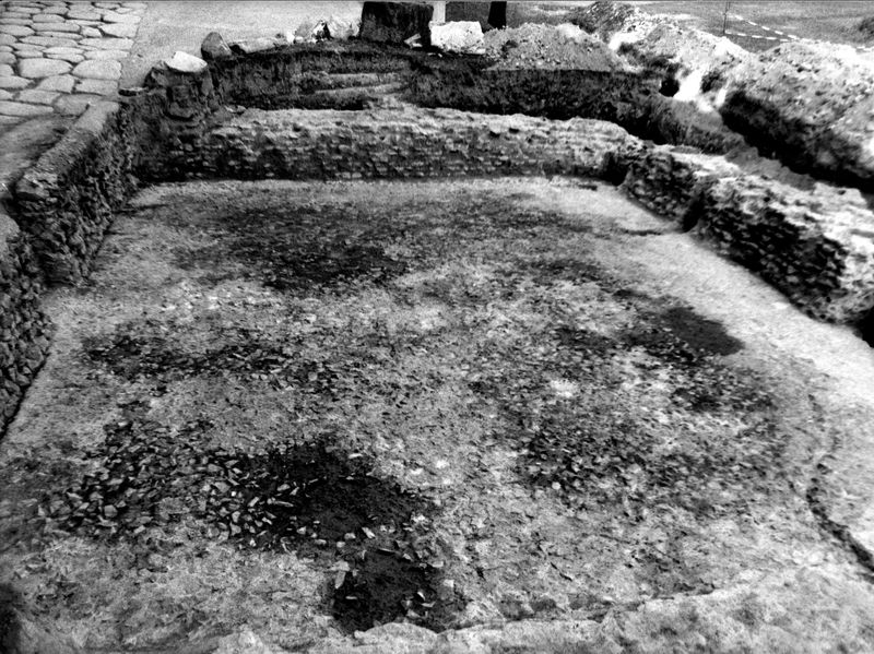 005596 - restauro - Clivio Palatino, Arco di Domiziano: lavori del 1984