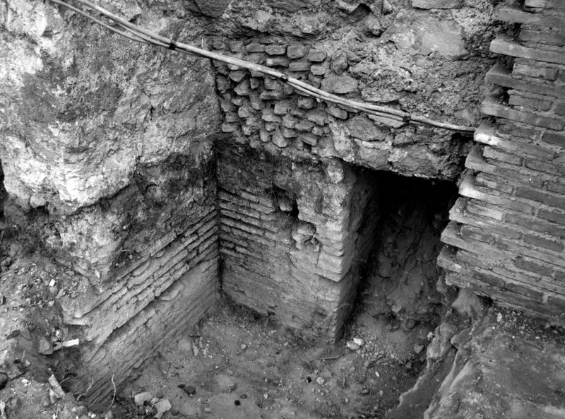 005665 - restauro - Clivio Palatino, lato sinistro: lavori di consolidamento 