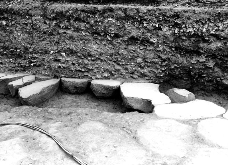 005674 - restauro - Clivio Palatino, lato sinistro: lavori di rifacimento