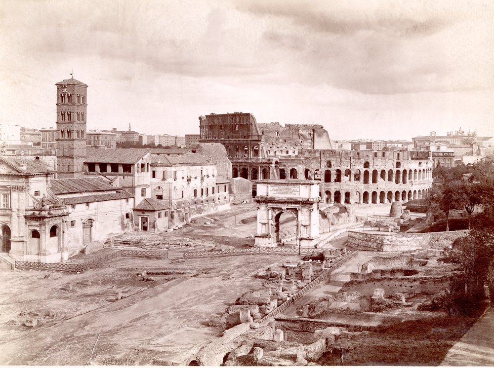 Foro Romano veduta fine del XIX sec.tif