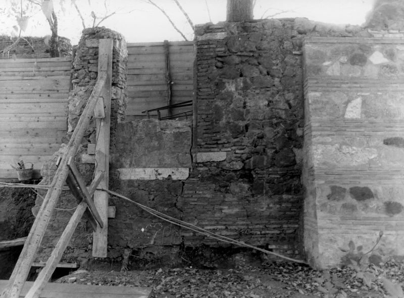 005777 - restauro - Clivio Palatino, lato sinistro: lavori di consolidamento 1984-85
