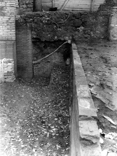 005778 - restauro - Clivio Palatino, lato sinistro: lavori di consolidamento 1984-85