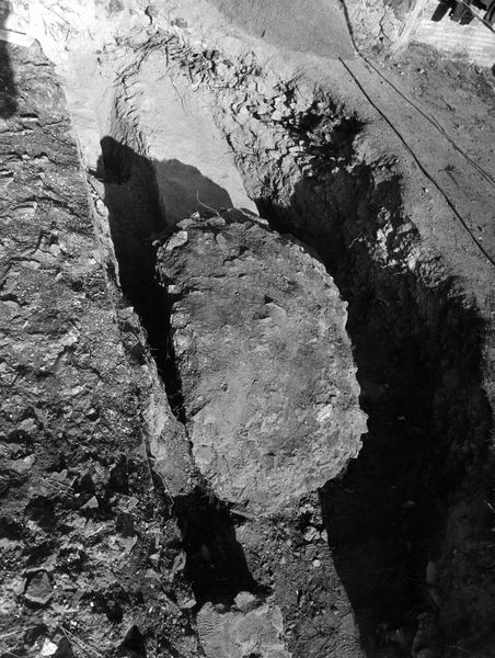 005805 - restauro - Clivio Palatino, lato destro: lavori presso i magazzini del criptoportico 