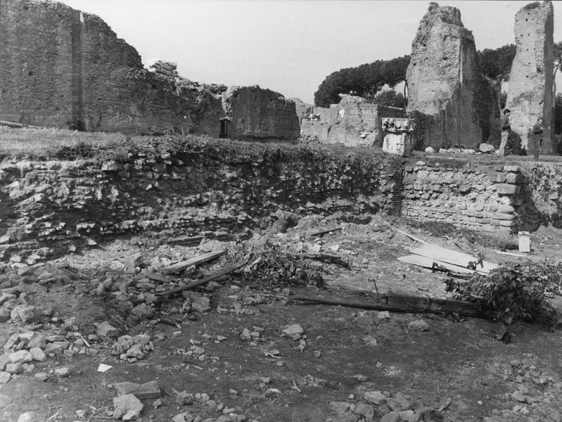 003660 - restauro - Domus Flavia, aula regia: lavori di sistemazione