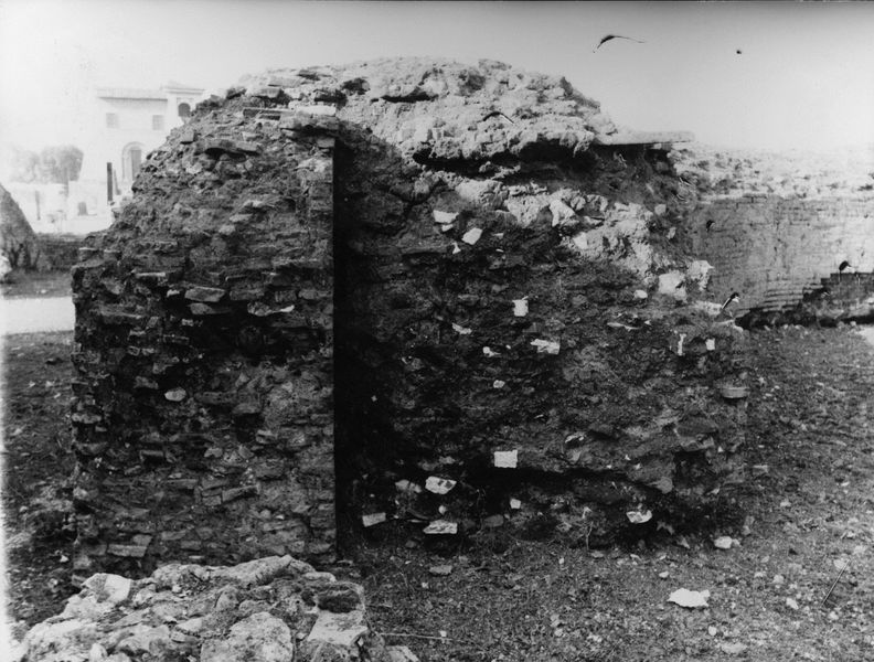 003697 - restauro - Domus Flavia, Basilica: lavori di restauro delle strutture murarie, 1981