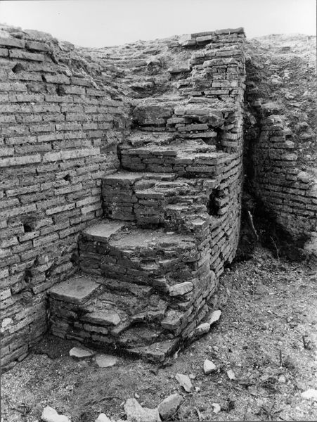 003703 - restauro - Domus Flavia, Basilica: lavori di restauro delle strutture murarie, 1981