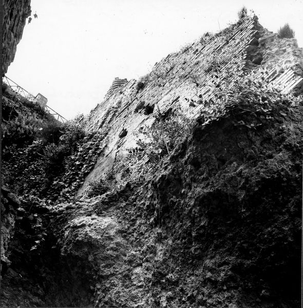 004925 - restauro - Domus Tiberiana, clivus Victoriae settore 13-Livello IV-VI: ambiente 8 lesioni alle strutture, settembre 1970