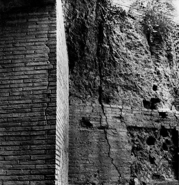 004938 - restauro - Domus Tiberiana, Clivus della Victoriae settore 13-Livello IV: ambiente 9 con lesioni alle strutture settembre 1970
