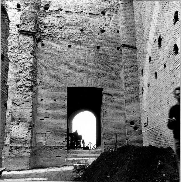005039 - restauro - Domus Tiberiana, Clivus della Victoriae settore 13-Livello IV: ambiente 29, lavori di consolidamento e sistemazione ottobre 1971