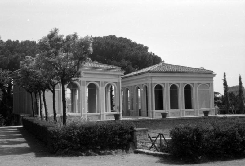 1-00015/ 07557/ 16785 - Roma - Palatino - Horti Farnesiani - Uccelliere