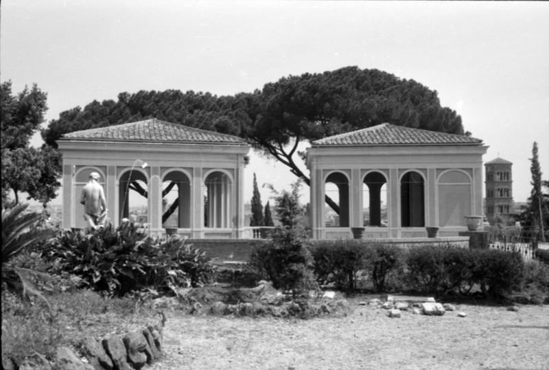 1-00015/ 07557/ 16785 - Roma - Palatino - Horti Farnesiani - Uccelliere