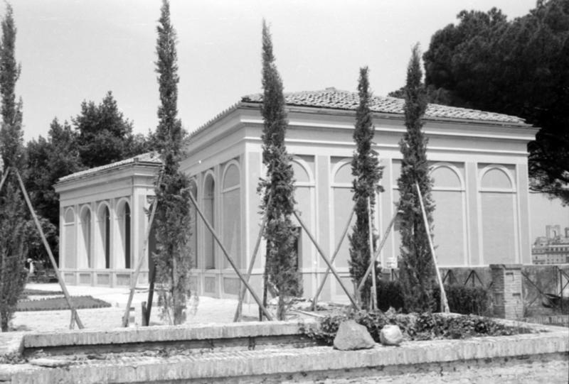 1-00015/ 07557/ 16785 - Roma - Palatino - Horti Farnesiani - Uccelliere