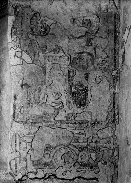 019217 - monumento - S. Maria Antiqua, cappella centrale, parete di fondo; Neg. serie E, n. 51266