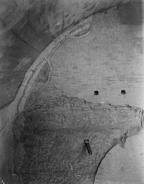 019249 - monumento - S. Maria Antiqua, pitture, abside, navata centrale, parete di fondo, in alto a sinistra, particolare