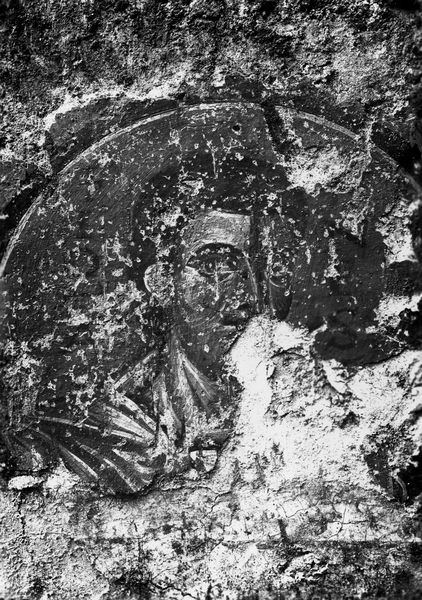 019256 - monumento - S. Maria Antiqua, cappella centrale, parete sinistra, S. Giovanni Evangelista; neg. serie F, n. 257