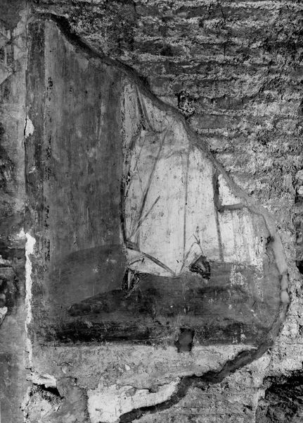 019355 - monumento - S. Maria Antiqua, navata centrale, pilastro in fondo a destra: particolare; neg. serie E, n. 51361