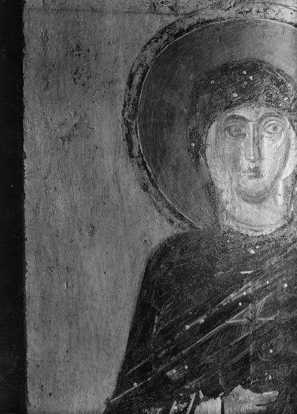 019360 - reperto - S. Maria Antiqua, navata centrale, in fondo a destra: S. Barbara; neg. serie E, n. 51836