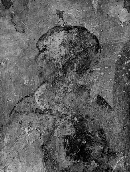 019366 - monumento - S. Maria Antiqua, navata centrale, parete di fondo, lato destro: Salomona madre dei Maccabei con i figli (particolare); neg. serie E, n. 51257