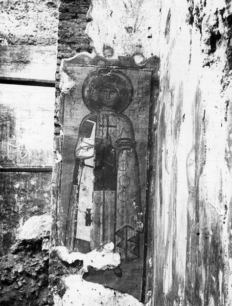 019376 - monumento - S. Maria Antiqua, navata centrale, in fondo a sinistra, S. Demetrio; neg. serie E, n. 189