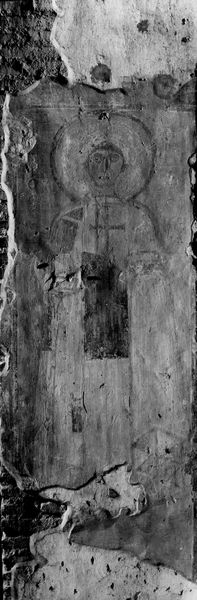 019378 - monumento - S. Maria Antiqua, navata centrale, in fondo a sinistra, S. Demetrio; neg. serie E, n. 51362
