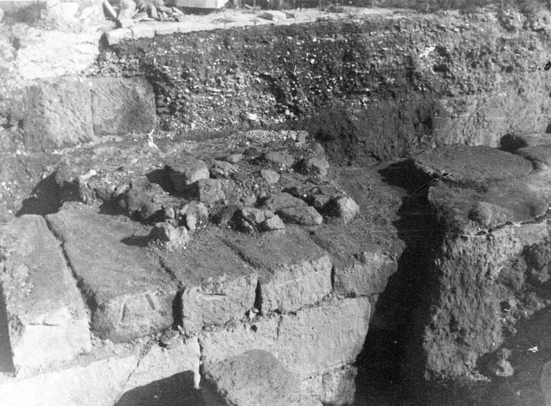 011545 - scavo archeologico - Basilica Emilia, fondazione. Neg. Car nÂ° 23-19