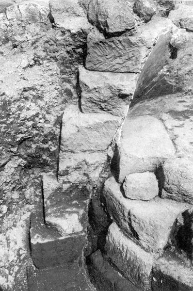 011547 - scavo archeologico - Basilica Emilia, cisterna repubblicana, 1946. Neg. serie Film nÂ°1504