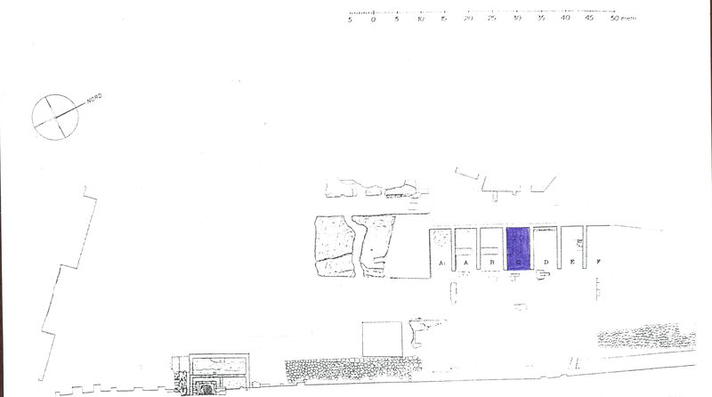 005554 - elaborato grafico - Clivio Palatino: pianta ambiente C