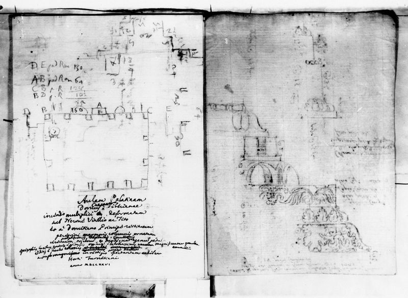 003733 - elaborato grafico - Domus Flavia: cod. CCCCXXXVI della Biblioteca Capitolare di Verona