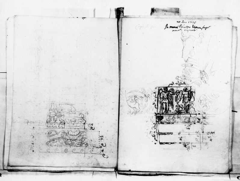 003738 - elaborato grafico - Domus Flavia: cod. CCCCXXXVI della Biblioteca Capitolare di Verona
