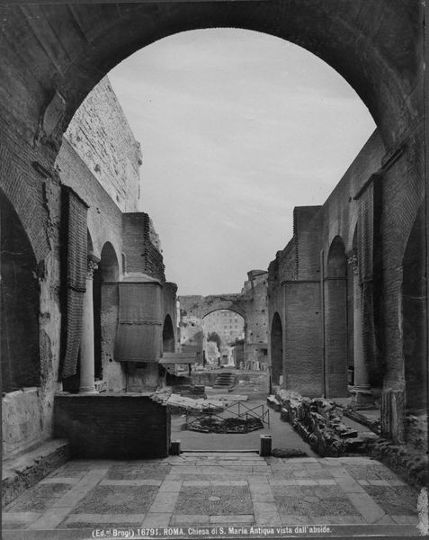019300 - monumento - S. Maria Antiqua, chiesa vista dall'abside