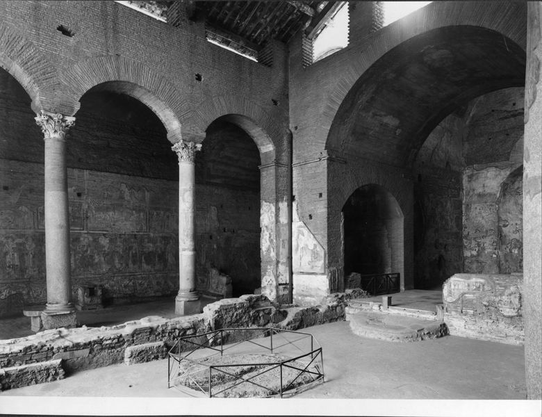 019322 - monumento - S. Maria Antiqua, interno; neg. serie D, n. 6148
