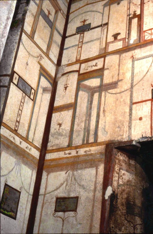 Domus Aurea decorazione pittorica del Criptoportico n° 92 ambiente n°86.jpg