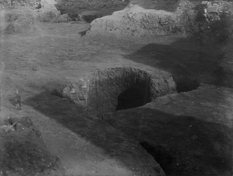 012447 - monumento - Casa delle Vestali, Area di Vesta, pozzo arcaico; neg. serie E, n. 1407