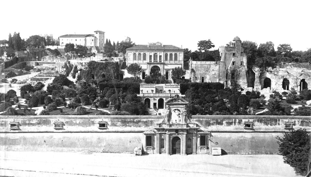Fig.3 le uccelliere e gli Orti Farnesiani al tempo di Rosa.jpg