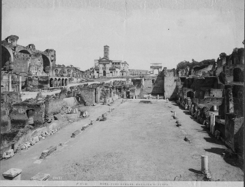 012478 - monumento - Casa delle Vestali, Atrio: neg. serie 6x6, n. 19316