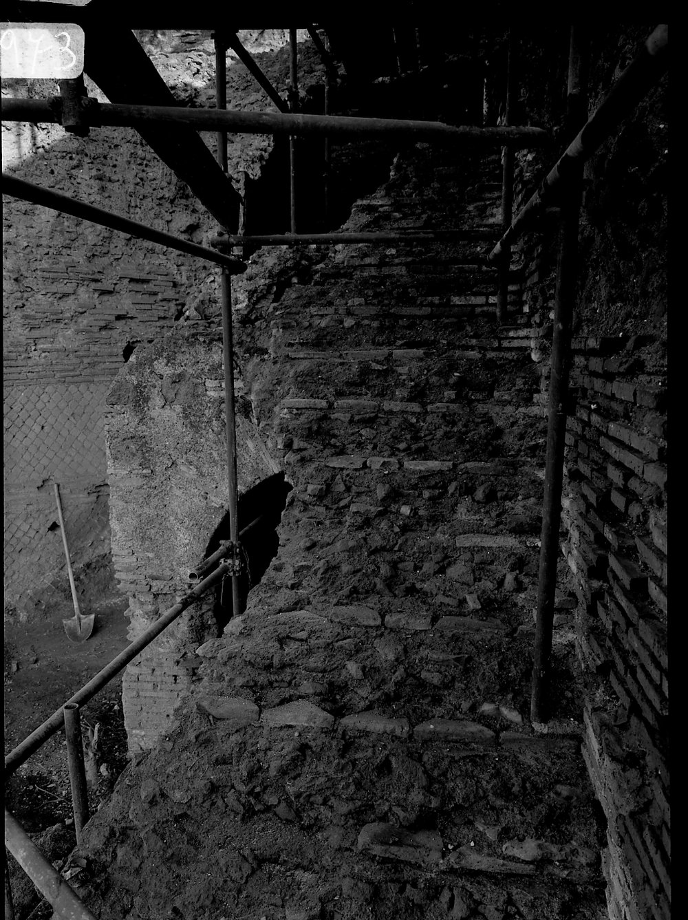 A 973 Velabro - zona addossata al Germalo - restauri interno 1970-71.tif