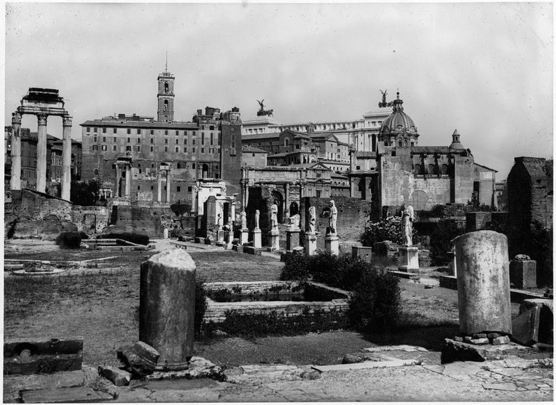 012507 - monumento - Casa delle Vestali, Atrio visto dal Tablino; neg. serie F, n. 1800