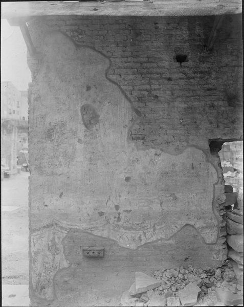 015788 - reperto - Oratorio dei Quaranta Martiri, Parete frontale interna, a sinistra; Neg. Serie 6 x 6, Nr. 19114