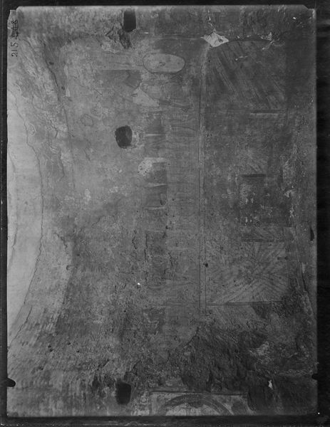 015796 - reperto - Oratorio dei Quaranta Martiri, Pitture sulla parete di fondo, i XL Martiri; Neg. Serie 6 x 6, Nr. 19113