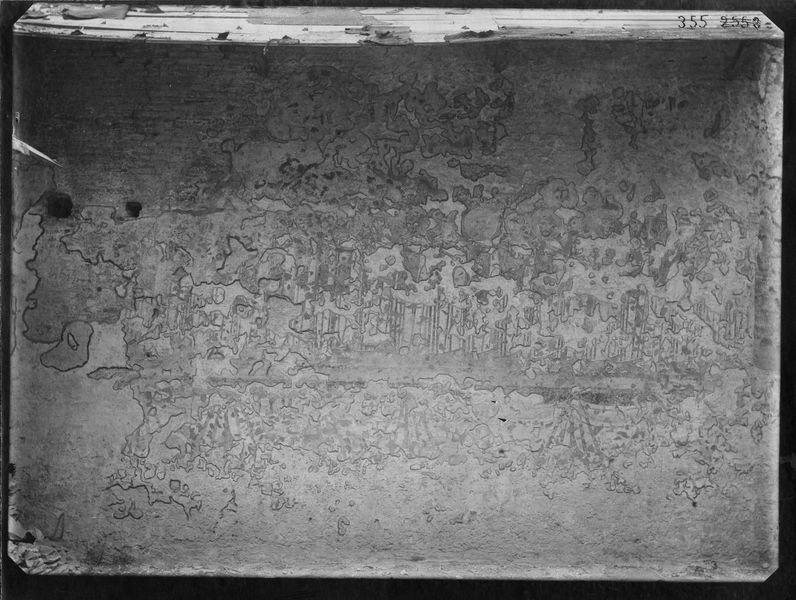 015799 - reperto - Oratorio dei Quaranta Martiri, Pitture sulla parete sinistra, i XL Martiri; Neg. Serie E, Nr. 355