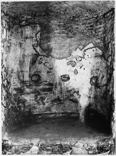 015808 - reperto - Oratorio dei Quaranta Martiri, Particolare pittura nicchia DS; Gab. Fot. Naz. Neg. Serie E, Nr. 51709