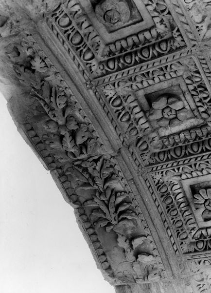 020653 - monumento - Arco di Tito, volta del fornice (particolare); neg. serie 6x6, n. 5001
