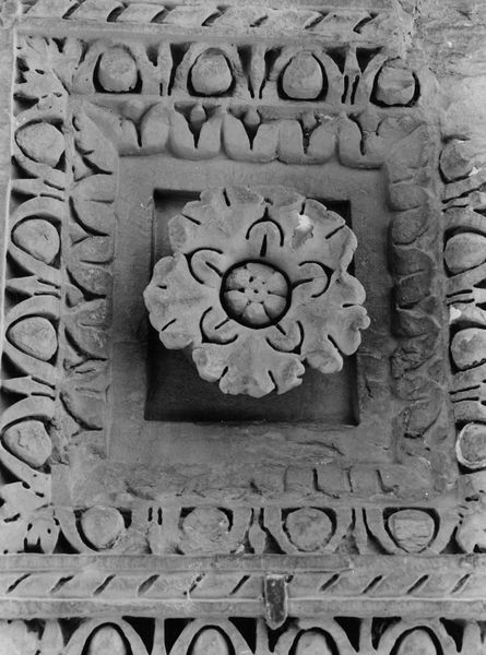 020655 - monumento - Arco di Tito, fornice, Lacunare, particolare; neg. serie 6x6, n. 5003
