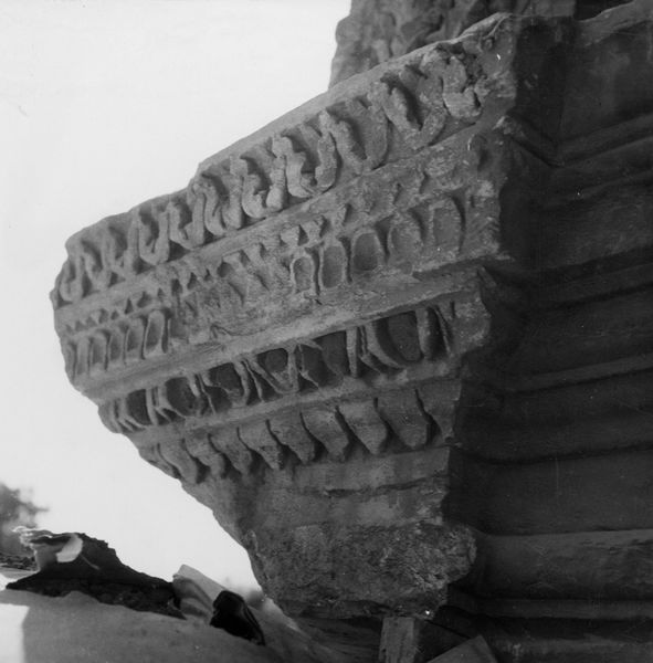020657 - monumento - Arco di Tito, particolare di cornice del fornice; neg. serie 6x6, n. 4998