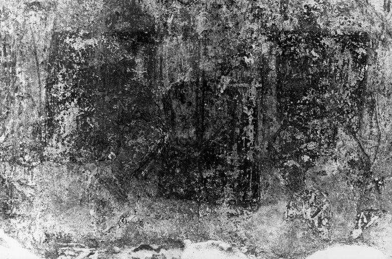 012935 - reperto - Curia, Chiesa di S. Adriano, Particolare di un affresco; Neg. Serie Film, Nr. 648/24A