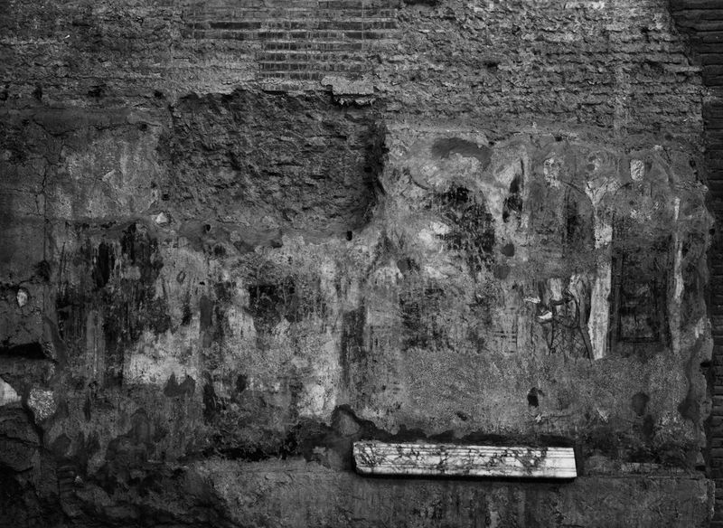 012930 - reperto - Curia, Chiesa di S. Adriano, Resti di affreschi, agosto 1939; Neg. Serie F, Nr. 2030