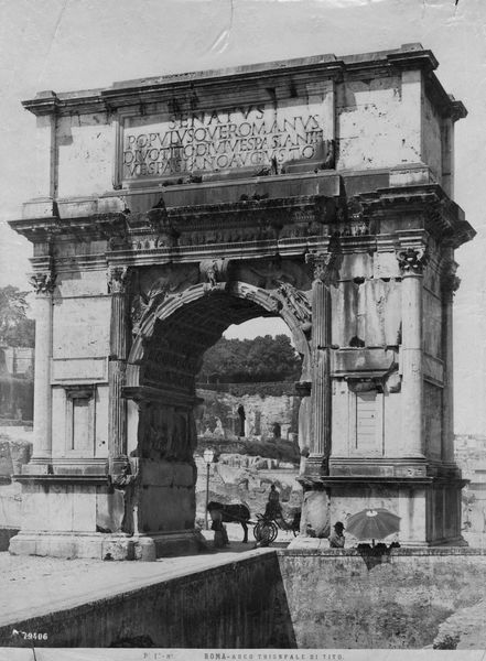 020420 - monumento - Arco di Tito, fronte orientale